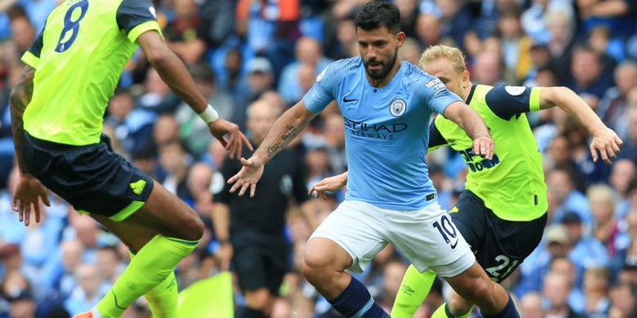 Susunan Pemain Manchester City Vs Newcastle United - Tantangan Sergio Aguero Hadapi 5 Bek