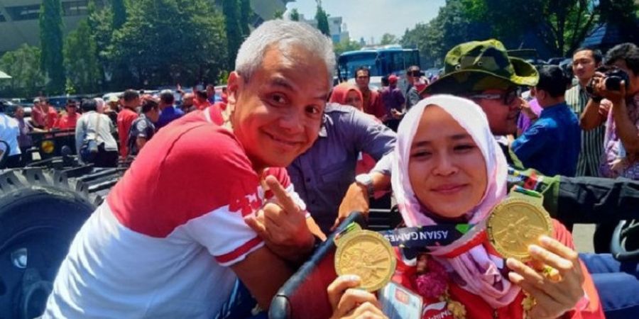Ganjar Pranowo Sambut Atlet Jawa Tengah Peraih Medali pada Asian Games 2018