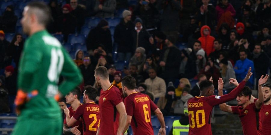 Hasil AS Roma Vs Benevento - Kilau Pemain 20 Tahun dalam Pesta 7 Gol