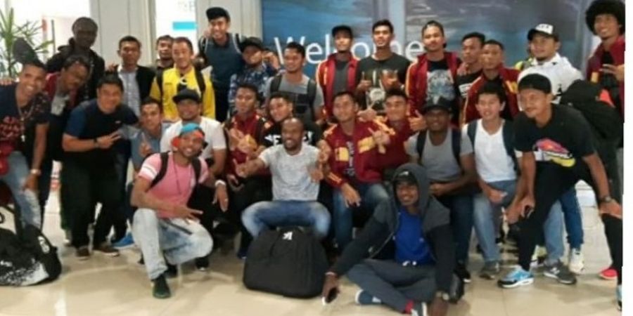 Sriwijaya FC Tiba di Bali Nyaris Bareng Pusamania Borneo FC