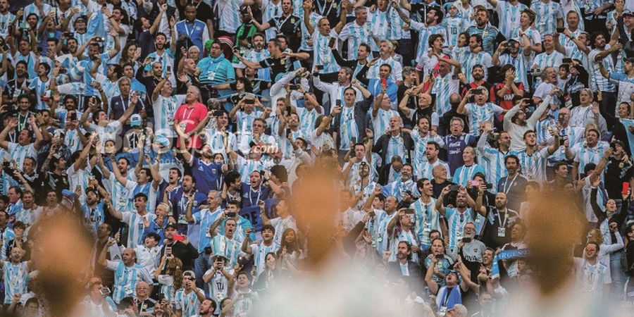 Atmosfer Saint Petersburg Stadium Bikin Fan Argentina asal Yordania Ini Merinding