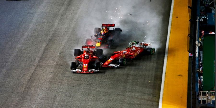 Ini Pendapat Kimi Raikkonen Soal Insiden Tabrakan di GP Singapura