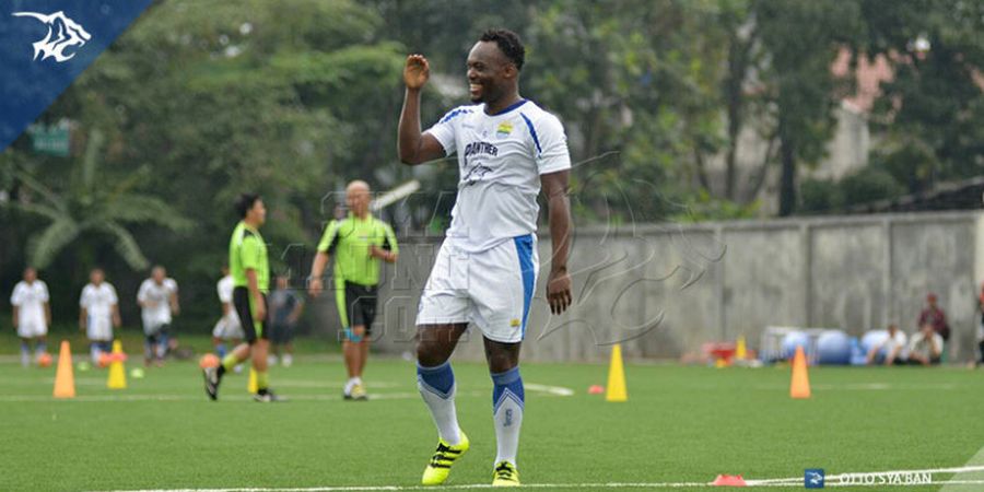 Bertahan di Persib Bandung, Amougou Mathieu Jamin Kualitas Michael Essien