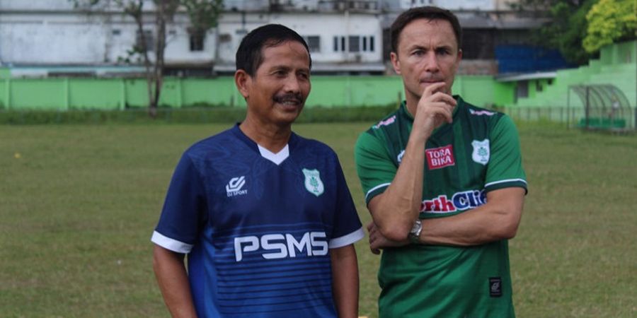 Djadjang Nurdjaman Keluhkan Kondisi Lapangan Latihan PSMS Medan