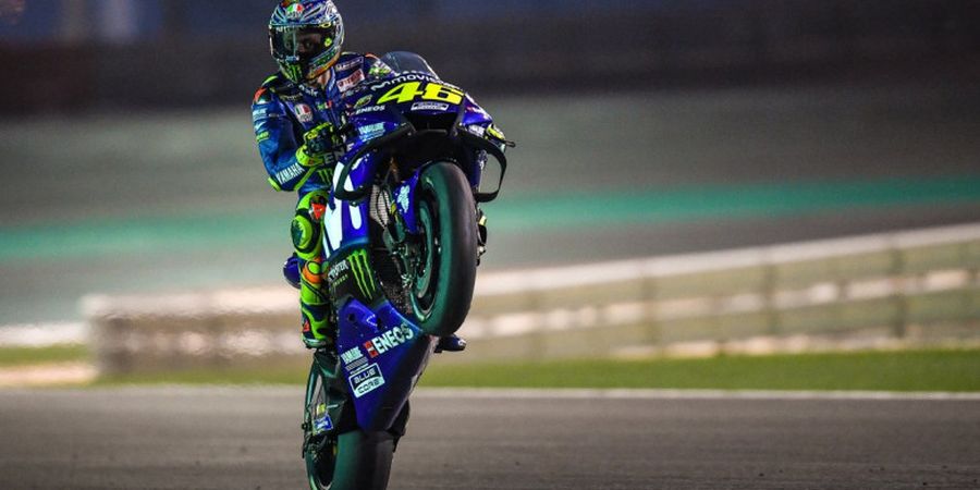 Kemajuan Pesat Valentino Rossi pada Tes Pramusim MotoGP 2018 di Qatar