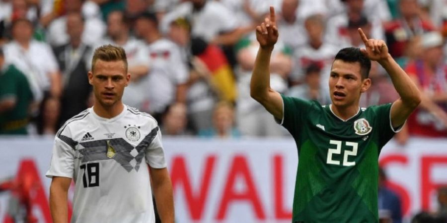 Ditekuk Meksiko, Jerman Jadi Tim Eropa Pertama yang Kalah di Piala Dunia 2018