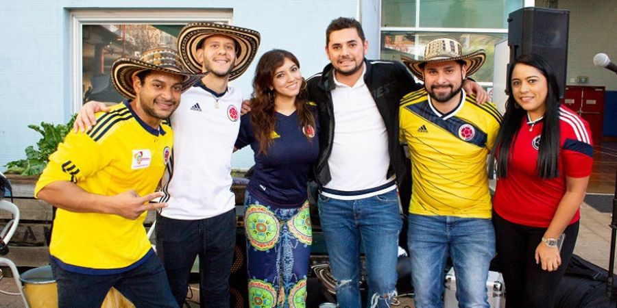 Penggemar Kolombia Optimistis Timnas Mereka Melangkah Jauh di Piala Dunia 2018