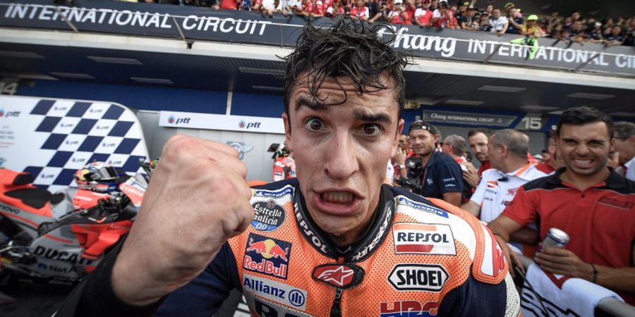 Marc Marquez Semakin Dekat dengan Rekor Kemenangan Rossi