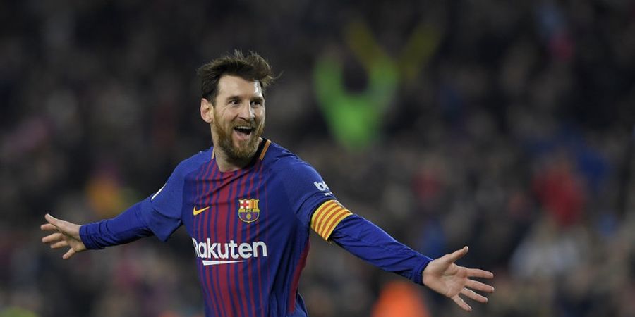 Barcelona Vs Girona - Lionel Messi Sukses Lewati Rekor Legenda Real Madrid Usai Cetak Gol