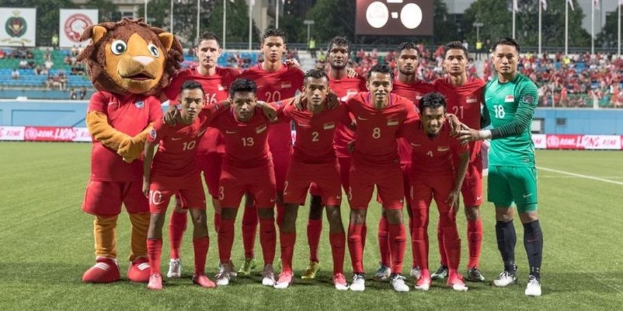 Timnas Singapura Hampir Satu Tahun Tak Pernah Merasakan Kemenangan