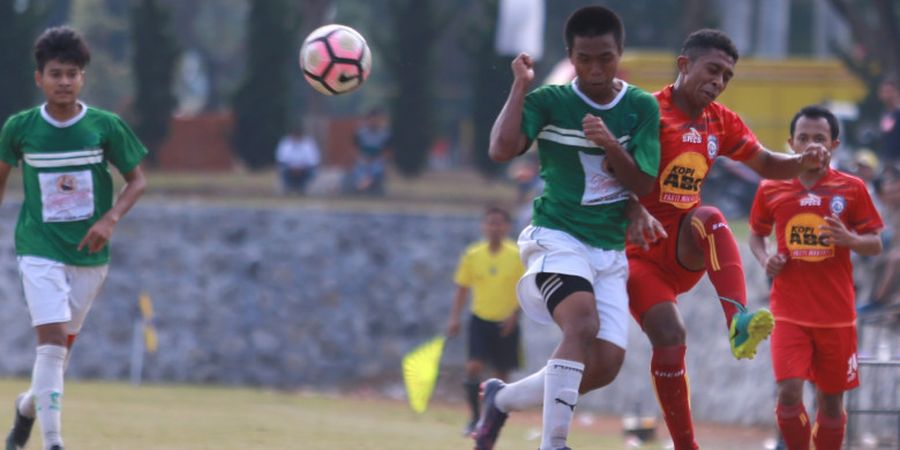Duel Dua Akademi Sepak Bola Besar di Malang Berakhir Tanpa Pemenang