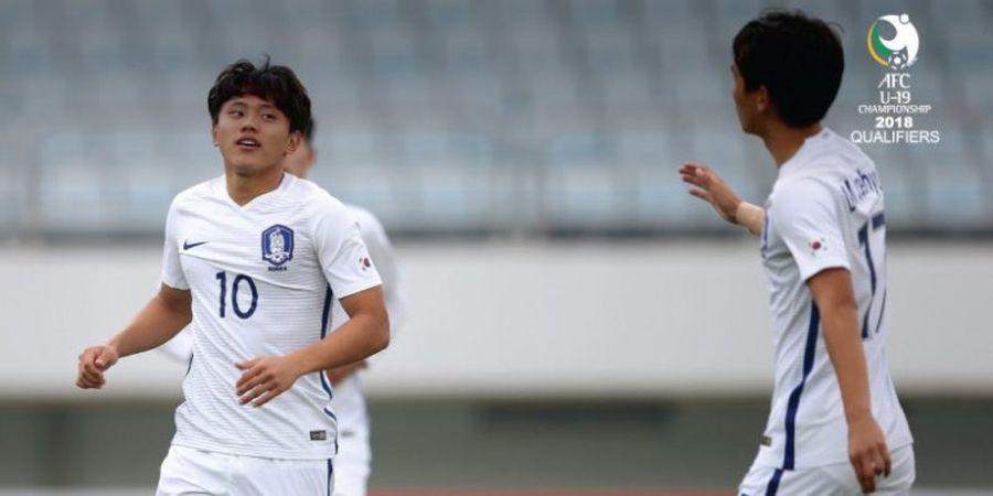Kualifikasi Piala Asia U-19 2018 -  Korea Selatan Langsung Menang 11 Gol Tanpa Balas, tetapi Diraih Tak Mudah
