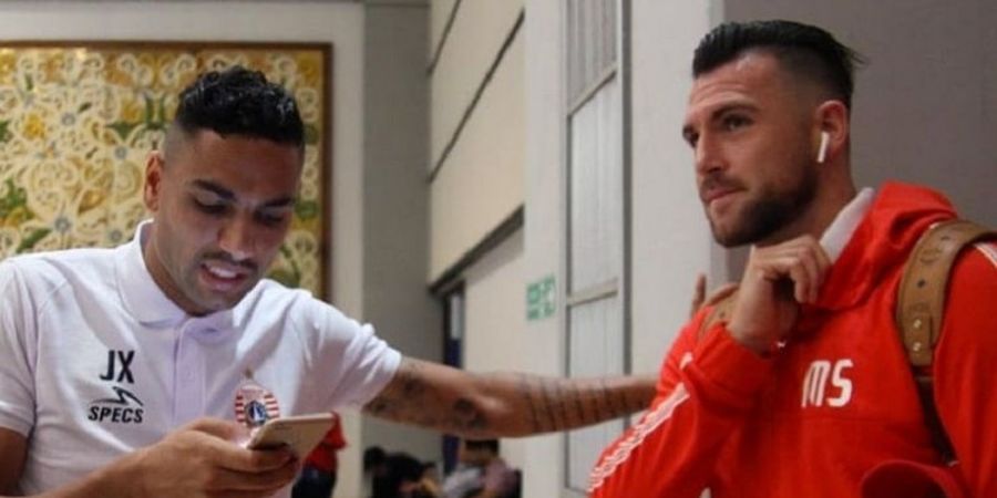 GALERI FOTO - Kemesraan Pemain Persija Jelang Lawan Tampines Rovers