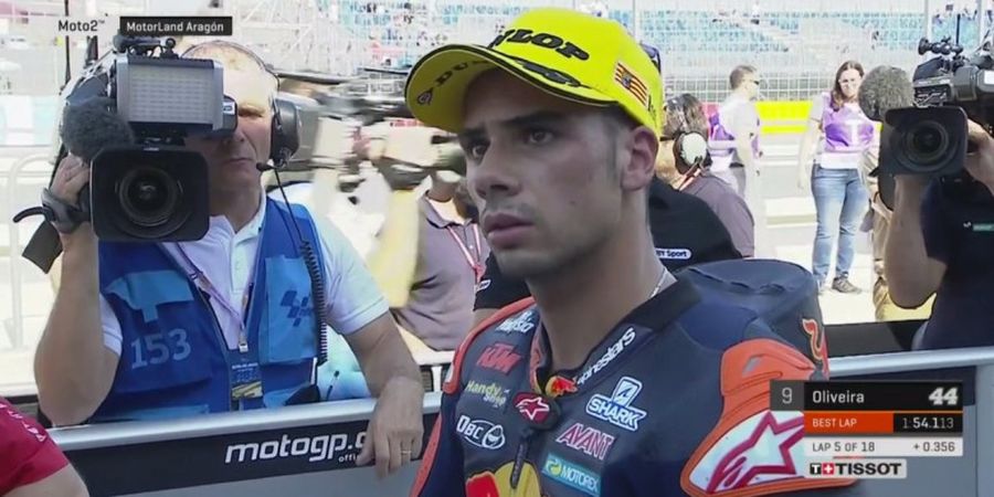 Hasil Moto2 GP Italia 2018 - Balapan Sengit Sejak Awal, Miguel Oliveira Menang Dramatis