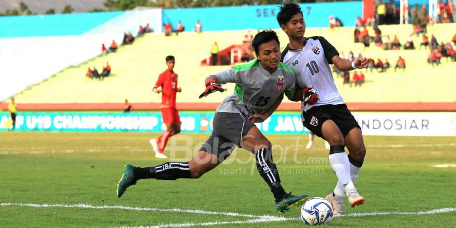 Semifinal Piala AFF U-19 2018 - Myanmar Kejutkan Thailand di Babak Pertama