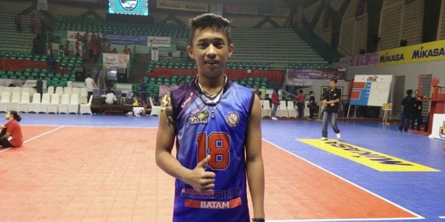 Andri Reza, Tidak Minder Bersaing di Proliga Meski Masih Berusia 13 Tahun