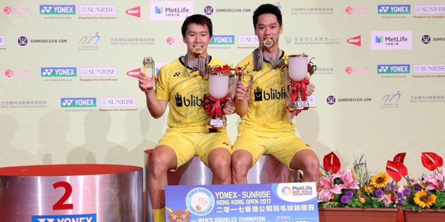 Marcus/Kevin Jadi Satu-satunya Wakil Ganda Putra Indonesia pada BWF Superseries Finals 2017