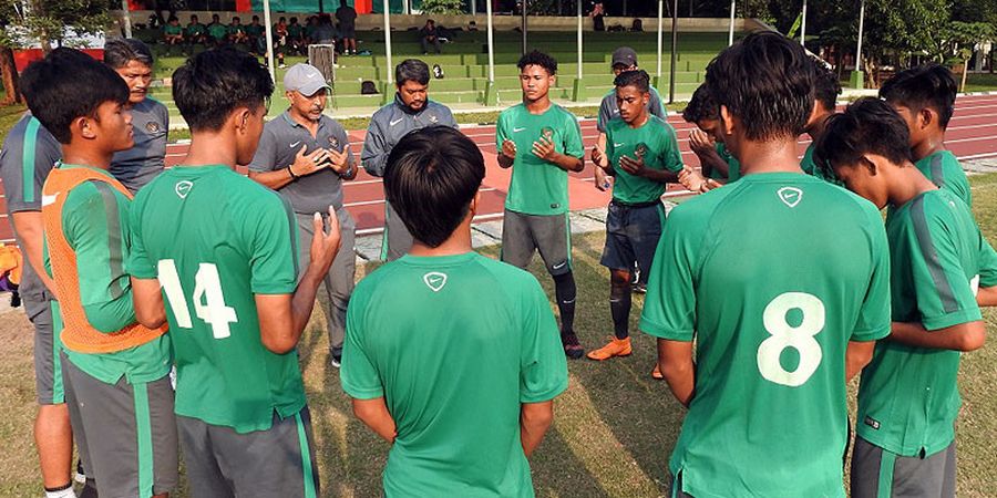 Kasus Bendera Terbalik, Pelatih Timnas U-16 Indonesia Ingin Anak Asuhnya Hormati Semua Tim