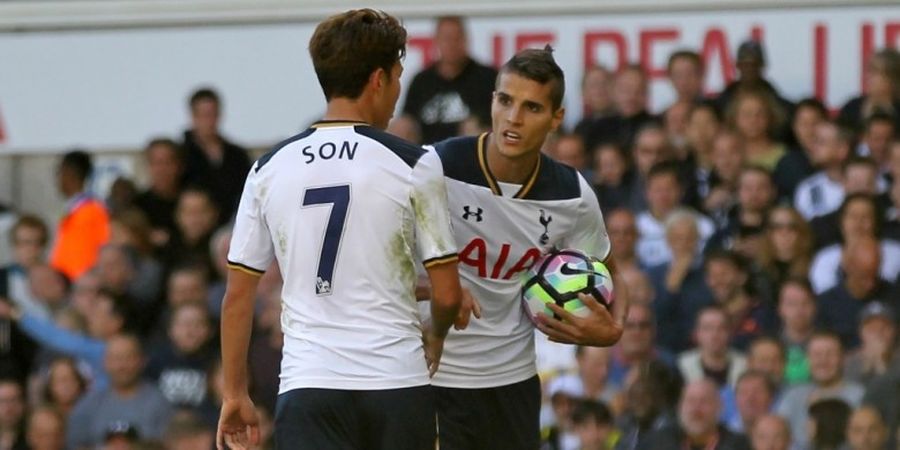 Jawaban Pochettino soal Perebutan Eksekusi Penalti Lamela dan Son