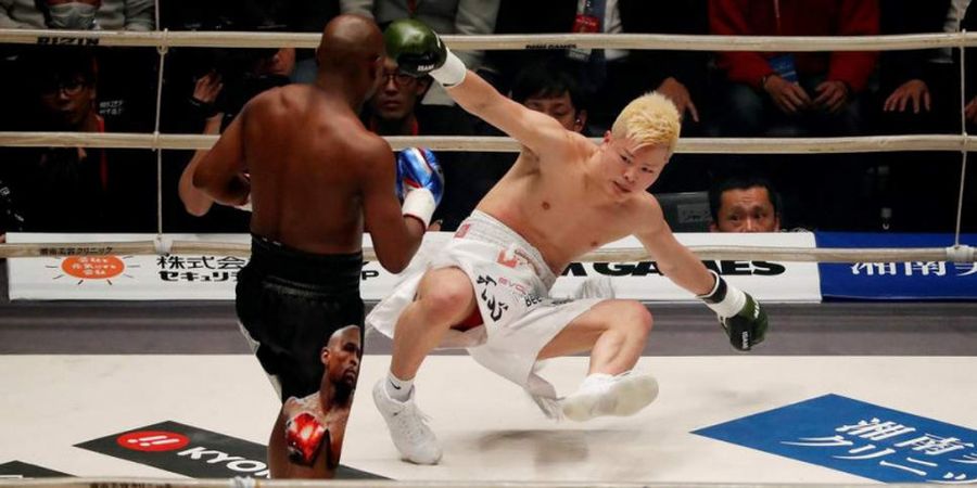 Kurang dari 2 Menit, Floyd Mayweather Berhasil Menang KO atas Tenshin Nasukawa