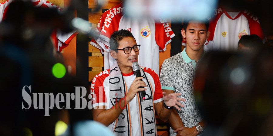 Stadion Baru untuk Persija Jakarta Tanpa Jogging Track, Sandiaga Uno Diskusi dengan Erick Thohir
