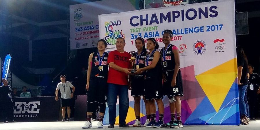 Tim Basket 3X3 Putri Ungkap Kunci Kemenangan pada Asia Challenge 2017