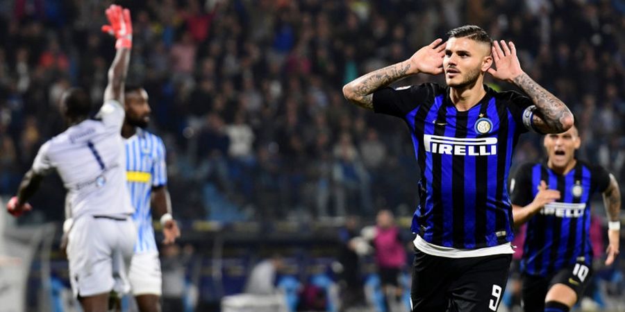 Hasil SPAL Vs Inter Milan - Mauro Icardi Borong Dua Gol, I Nerazzurri Perpanjang Tren Positif