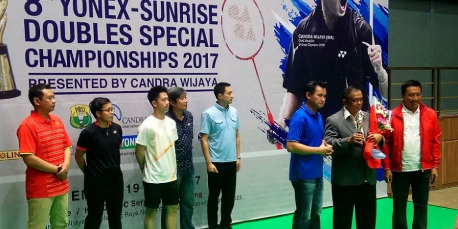 Candra Wijaya International Badminton Center Apresiasi Sejumlah Tokoh Bulu Tangkis Nasional