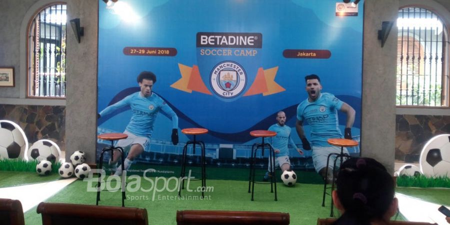 Manchester City Gandeng Betadine untuk Menggelar Soccer Camp di Indonesia