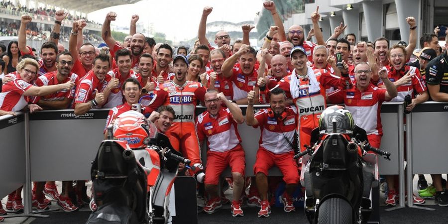 Ducati Pantas Terima Buah Kerja Kerasnya pada MotoGP 2017