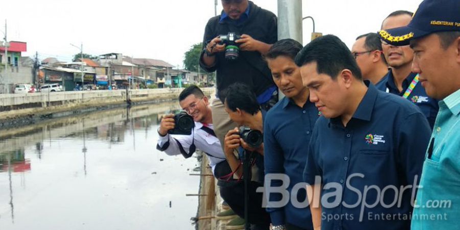 Dua Opsi untuk Atasi Bau di Sungai Dekat Wisma Atlet Kemayoran