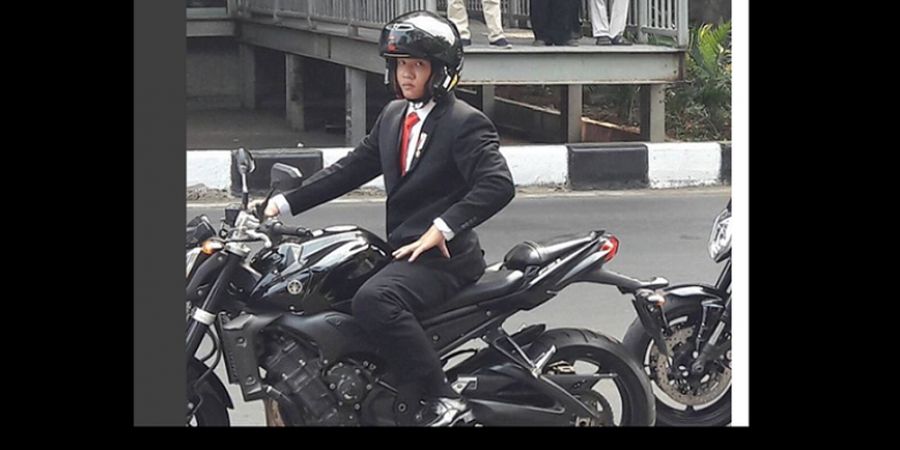 Tunjukkan Wajahnya, Stuntman Presiden Jokowi Tanggapi Penutupan Asian Games 2018