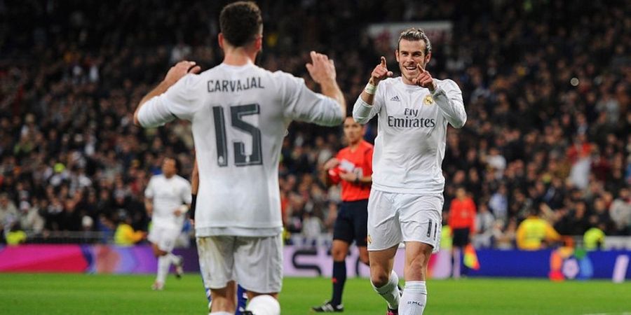 Pesta Gol Disertai Hat-trick Bale Warnai Debut Zidane di Madrid