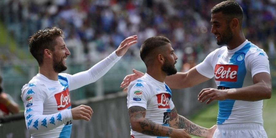 Hasil Liga Italia, Napoli Salip Roma dengan Pesta 5 Gol