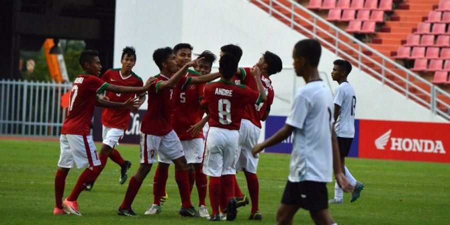 Timnas U-16 Indonesia Vs Laos - Ini Starting Line Up Garuda Asia