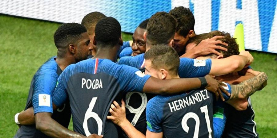Final Piala Dunia 2018 - Lewat Titik Putih, Griezmann Bawa Prancis Unggul Kembali