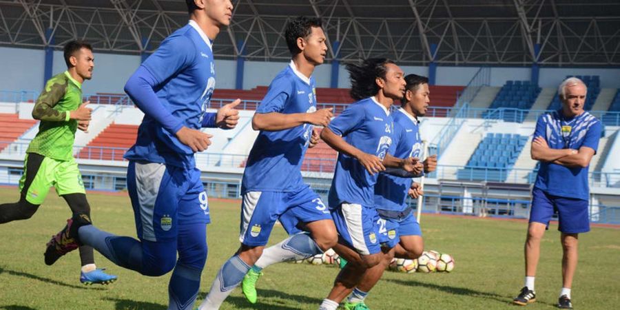 Ini Menu Latihan yang Dijalani Pemain Persib Usai Libur Lebaran