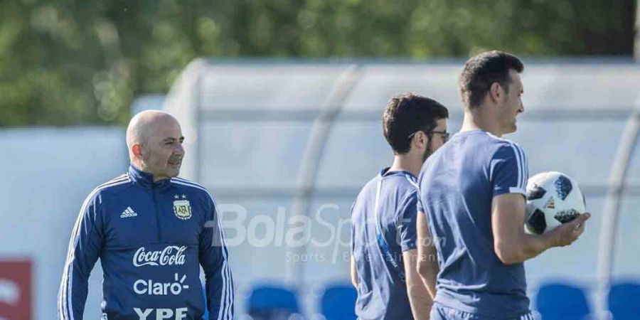 Jorge Sampaoli Konfirmasi Starting XI Argentina untuk Melawan Islandia