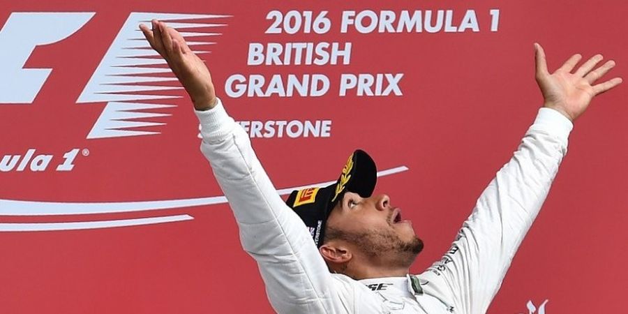 Hamilton Juara GP Inggris, Rio Gagal Finis