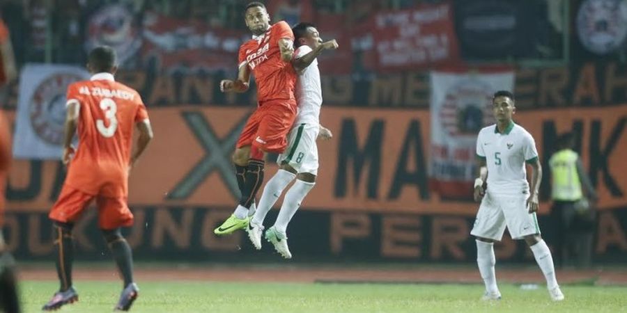 Dijamu Persiba, Persija Minus Gelandang Timnas U-22