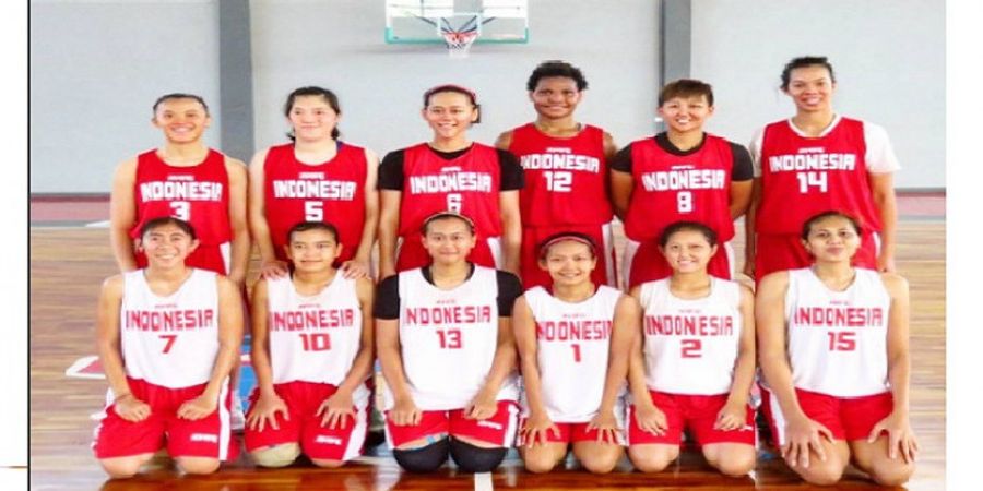 Tim Basket Putri Indonesia Juga Menangi Laga Perdana