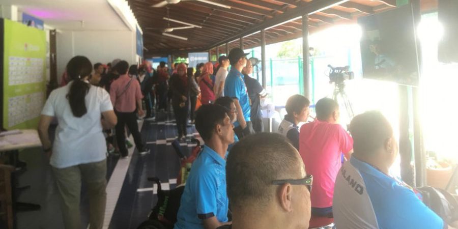 Wheelchair Tennis Asian Para Games 2018 - Antusias dan Dukungan Masyarakat kepada Tim Indonesia