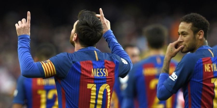 Tembakan Bebas Bersejarah Lionel Messi Bawa Barcelona Tundukkan Bilbao