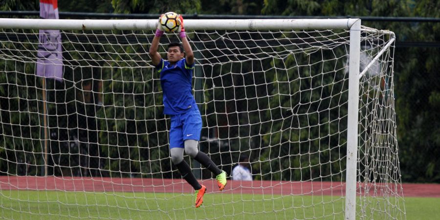 Ungkapan Syukur Riyandi atas Kepercayaan Mengawal Gawang Timnas U-19 Indonesia