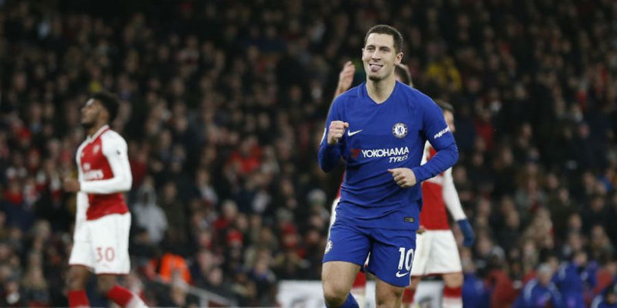 Eden Hazard Dinilai Layak Bermain di Tim Terbaik Eropa