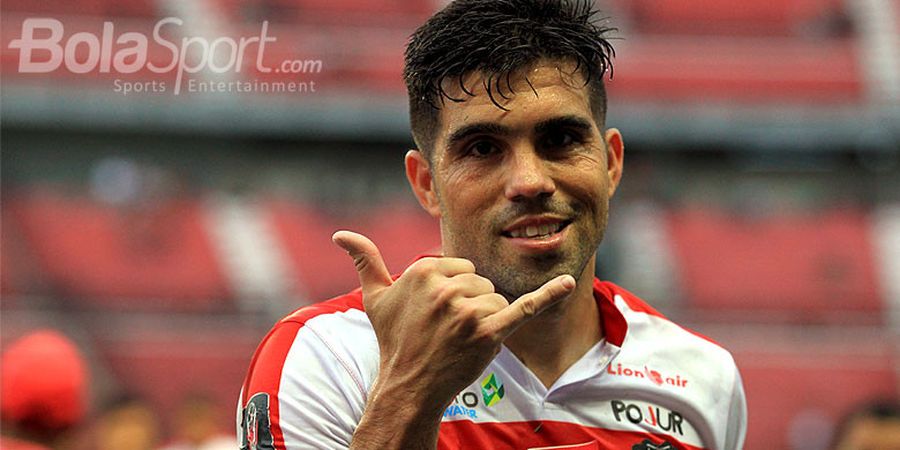 Ungkapan Syukur Fabiano Beltrame Seusai Madura United Menang atas Persib