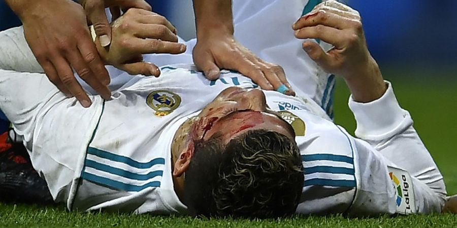 VIDEO - Cetak Gol Kedua Hingga Berdarah-darah, Cristiano Ronaldo Masih Sempat Selfie
