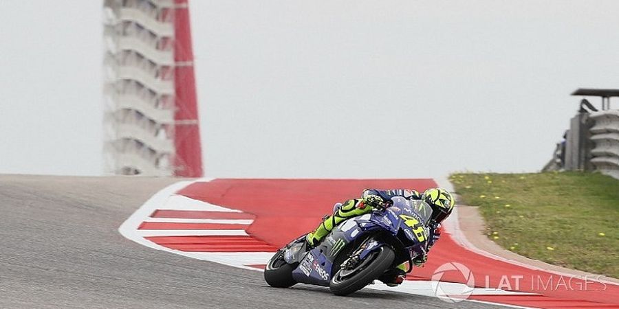 Valentino Rossi Soroti Gundukan di Lintasan Sirkuit Americas