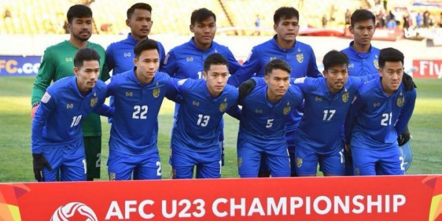 Daftar 23 Pemain Timnas Thailand untuk Tantang Timnas U-23 Indonesia