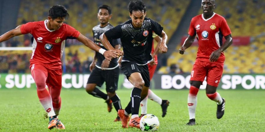 Boost Sportsfix Super Cup - Gol Penalti Bruno Lopes Bawa Kelantan FA Kalahkan Persija Jakarta